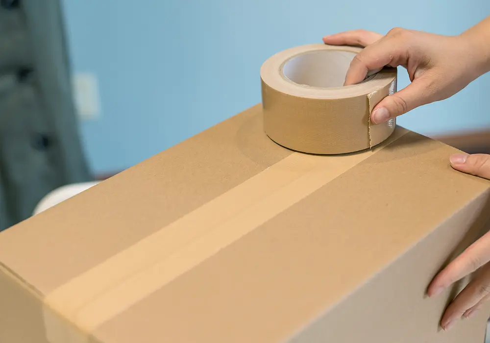 梱包するイメージ