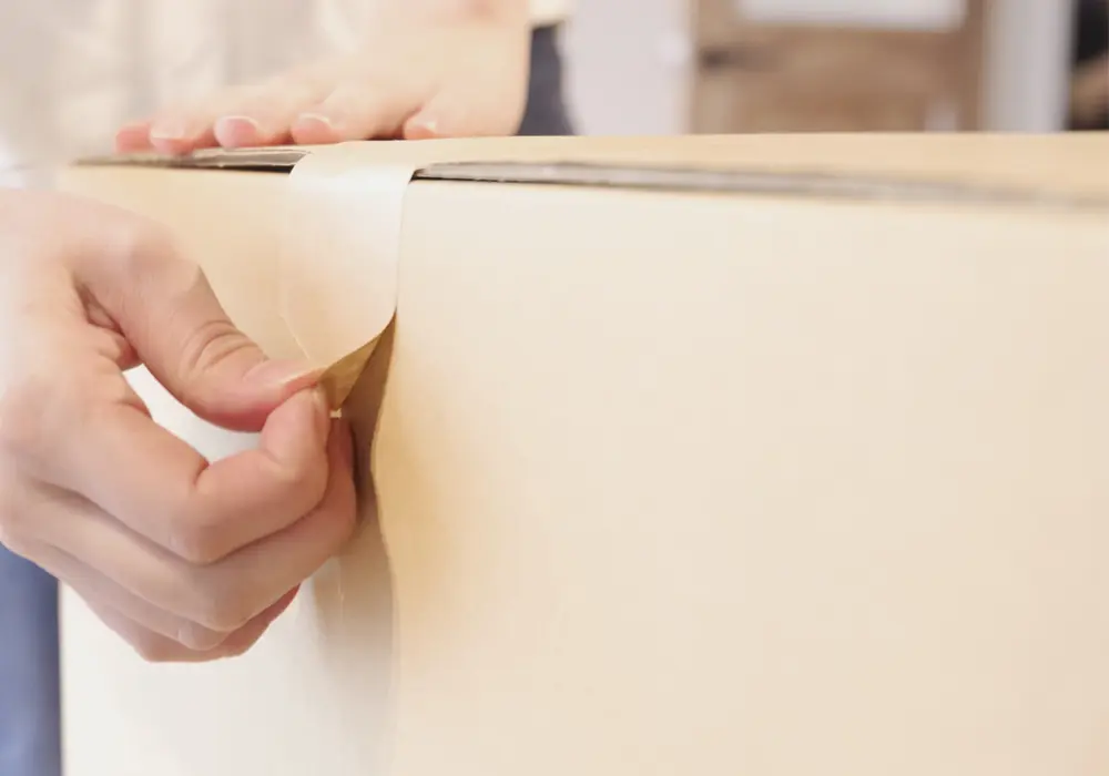 荷造りのイメージ