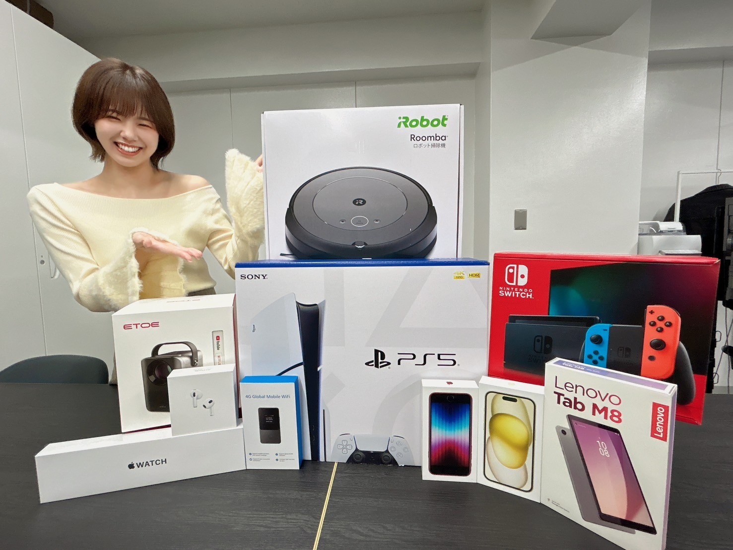 セールスプロモーションの様子